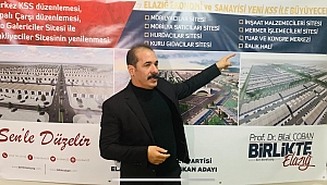 MHP ELAZIĞ BELEDİYE BAŞKAN ADAYI ÇOBAN; ELAZIĞ SANAYİ SİTELERİYLE YENİ BİR KALKINMA HAMLESİ YAKALAYACAK…