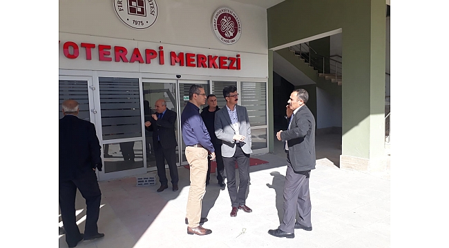 F.Ü REKTÖRÜ ROF. DR. DEMİRDAĞ, HEMATOLOJİ-ONKOLOJİ HASTANESİNDE İNCELEMELERDE BULUNDU…