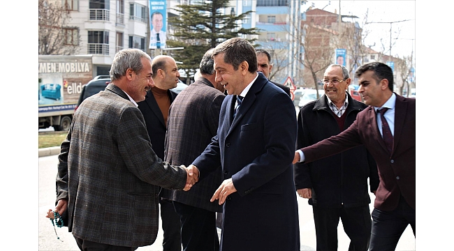 BAŞKAN ADAYI ŞEKERDAĞ, “KİM BU ŞEHRİN DEĞERLERİNİ İLERİYE TAŞIYACAKSA ONA GÖRE OY KULLANIN”