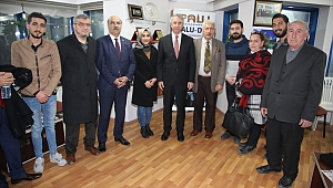 BAŞKAN YANILMAZ’DAN PALU-DER’E ZİYARET