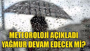 ELAZIĞ'DA YAĞIŞ DEVAM EDECEK Mİ ?