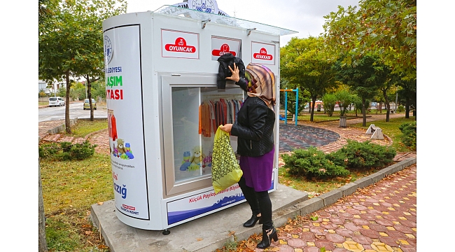 ELAZIĞ BELEDİYESİ PAYLAŞIM NOKTALARI HİZMETE GİRDİ