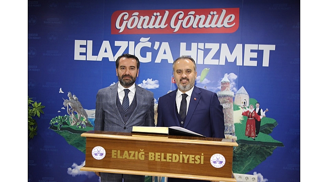 BURSA BÜYÜKŞEHİR BELEDİYE BAŞKANI AKTAŞ, BAŞKAN ŞERİFOĞULLARI’NI ZİYARET ETTİ