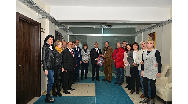Müdür Gürtürk Erasmus Projesi Kapsamında İlimize Gelen Yabancı Konukları Ağırladı