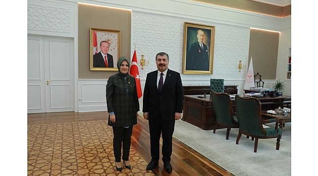 MİLLETVEKİLİ BALIK’TAN SAĞLIK BAKANI KOCA’YA ZİYARET