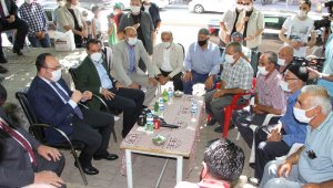 Vali Erkaya Yırık, "Bakanlıklarımız hizmetleri esirgemiyor"