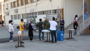 Covid-19 tedbirleri kapsamında KPSS heyecanı