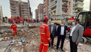 Başkan Şerifoğulları: "Elazığ olarak tüm gücümüzle İzmirli kardeşlerimizin yanındayız"