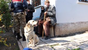 Elazığ'da 83 yaşındaki kayıp kadını iz takip köpeği "Dost" buldu