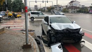 Elazığ'da trafik kazası: 1 yaralı