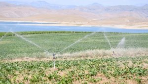 4 ilde 532 bin 512 dekar tarım arazisi sulandı