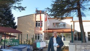 Bu ilçede maskeler drone ile dağıtılıyor