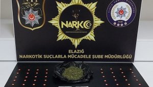 Elazığ'da uyuşturucu taciri 3 şüpheli tutuklandı