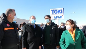 TBMM Deprem Araştırma Komisyonu Elazığ'da saha incelemesini tamamladı