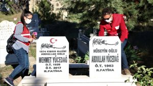 Elazığ'da 250 gönüllüden, mezarlıklarda vefa hizmeti