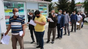 Elazığ'da çiftçilerin ÇKS kuyruğu