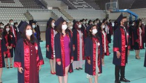 Elazığ'da 155 doktor adayı kep attı