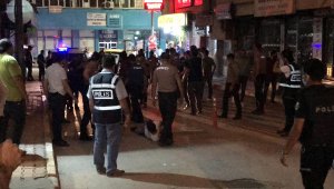 Denetim sırasında çıkan kavgaya polis müdahale etti