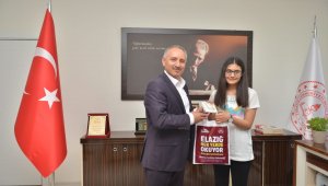 Elazığ'ın LGS birincisi Sare Yıldız,"Galatasaray Lisesine gitmek istiyorum"