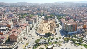 Elazığ'da Kent Meydanı Yer Altı Otoparkı ve Meydan Düzenleme Projesi devam ediyor