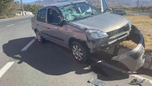 Elazığ'da trafik kazası: 1 yaralı