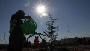 Elazığ'da 'Geleceğe Nefes Dünyaya Nefes' etkinliğinde 23 bin fidan toprakla buluştu