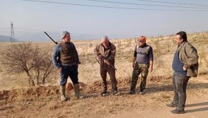 Elazığ'da kaçak avlanan 1 kişiye ceza kesildi