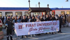 Fırat Üniversitesi'nden tren yolculuğu ve Palu gezisi