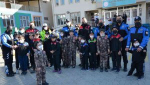 Elazığ polisi özel ve engelli çocuklarla bir araya geldi