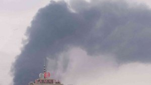 Elazığ stadyumunda yangın