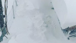 Elazığ'da 30 haneli köy, kar altında kaldı