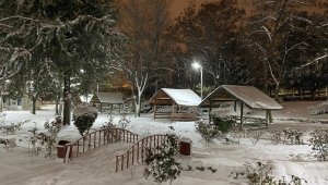 Kar Elazığ'ı beyaza bürüdü, ortaya kartpostallık görüntüler çıktı