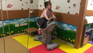 Elazığ'da Serabral Palsi hastası çocuklar 'Duyu bütünleme terapi odasında' tedavi ediliyor