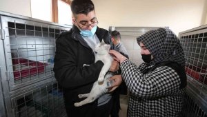 Öğrenciler minik dostları ile bir araya geldi