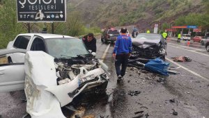 Elazığ'da trafik kazası: 4 yaralı
