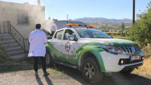Elazığ İl Özel İdaresinden haşere ve larva ile mücadele