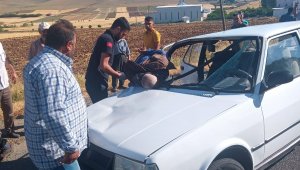 Elazığ'da otomobilin çarptığı yaya yaralandı