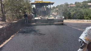 Köy yollarında çalışmalar sürüyor