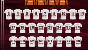 ES Elazığspor'da forma numaraları belli oldu