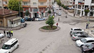 Elazığ'da dron destekli şok trafik denetimi