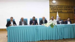 Elazığ'da imam hatip ve müezzin kayyımlarla mutat toplantısı yapıldı