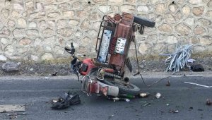 Elazığ'da motosiklet kazasında yaralanan sürücü, yaşam savaşını kaybetti