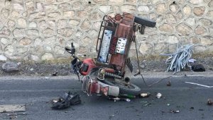 Elazığ'da motosikletler çarpıştı: 2 yaralı