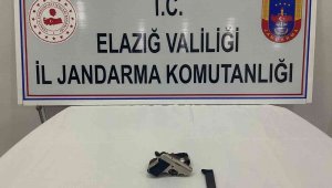 Elazığ'da ruhsatsız tabanca ele geçirildi
