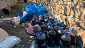 Elazığ'da sahte içki operasyonu: 2 gözaltı