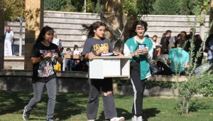 Elazığ'da sokak hayvanları için ev yapıldı