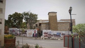 515 yıllık tarihi Ahmet Bey Camisinde restorasyon çalışmaları sürüyor