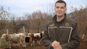 Bankacılığı bıraktı, devlet desteğiyle köyüne yerleşip hayvancılığa başladı