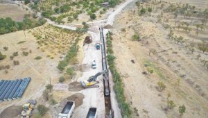 Elazığ içme suyu isale hattı 2. kısım işinde çalışmalar sürüyor