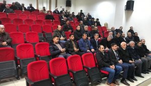Elazığ'da çiftçilere yönelik bilgilendirme toplantısı